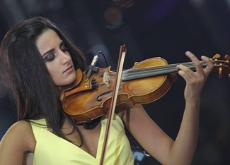 Violinist Samira Riachy